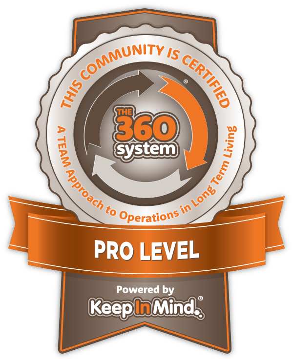 R-PRO-Badge The Pinnacle of Southaven - Assisted Living and Memory Care - Keep In Mind Badge