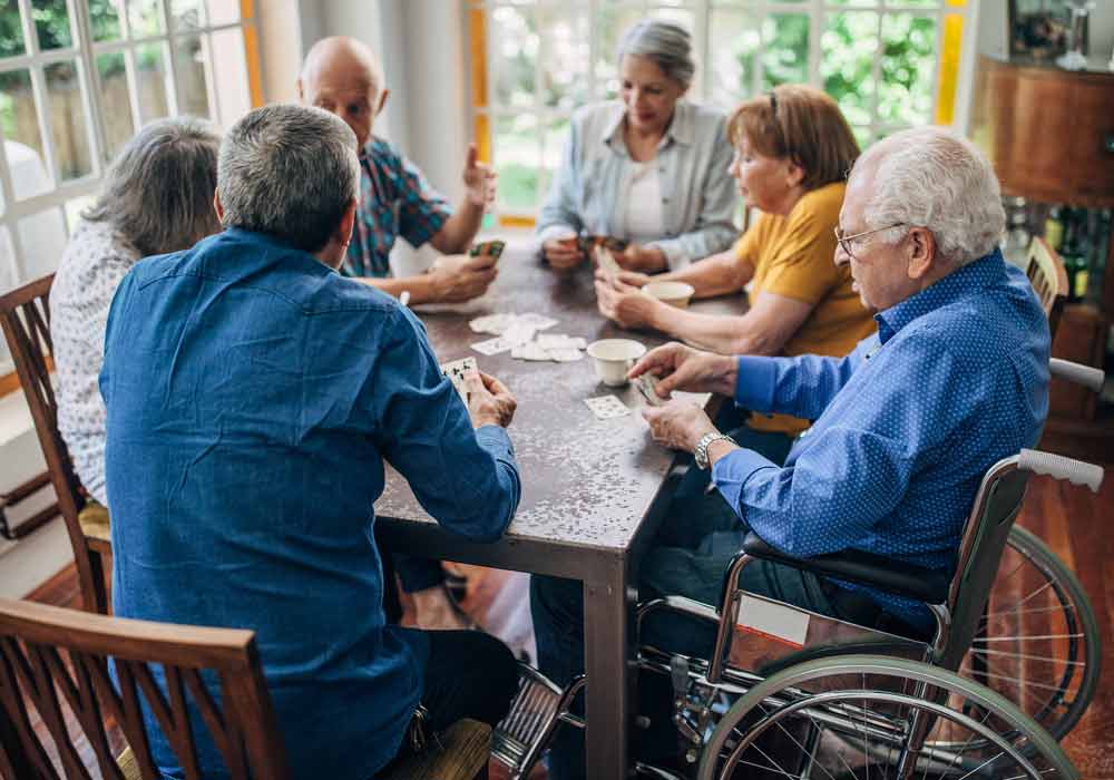 seniors-playing-cards The Pinnacle of Southaven - Assisted Living and Memory Care - Seniors Playing Cards