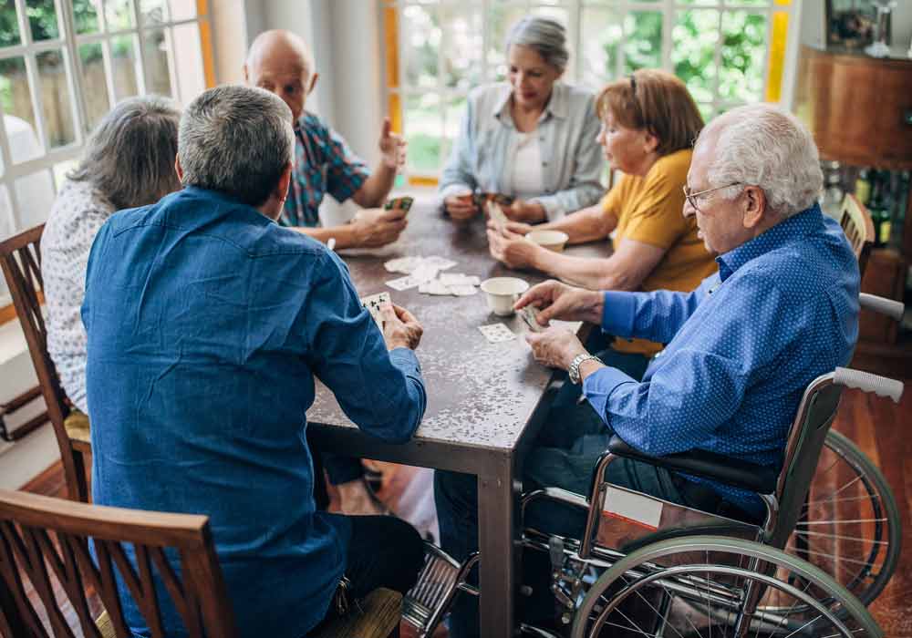 The Pinnacle of Southaven - Assisted Living and Memory Care - Seniors Playing Cards